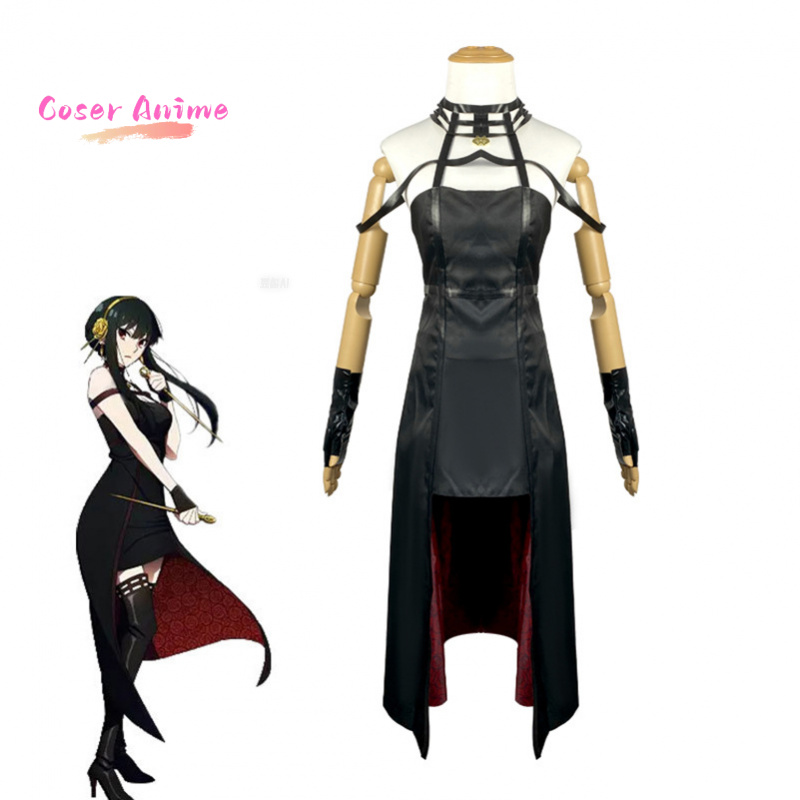 Party Games Spy - Game SPY×FAMILY Yor Forger Cosplay Costume