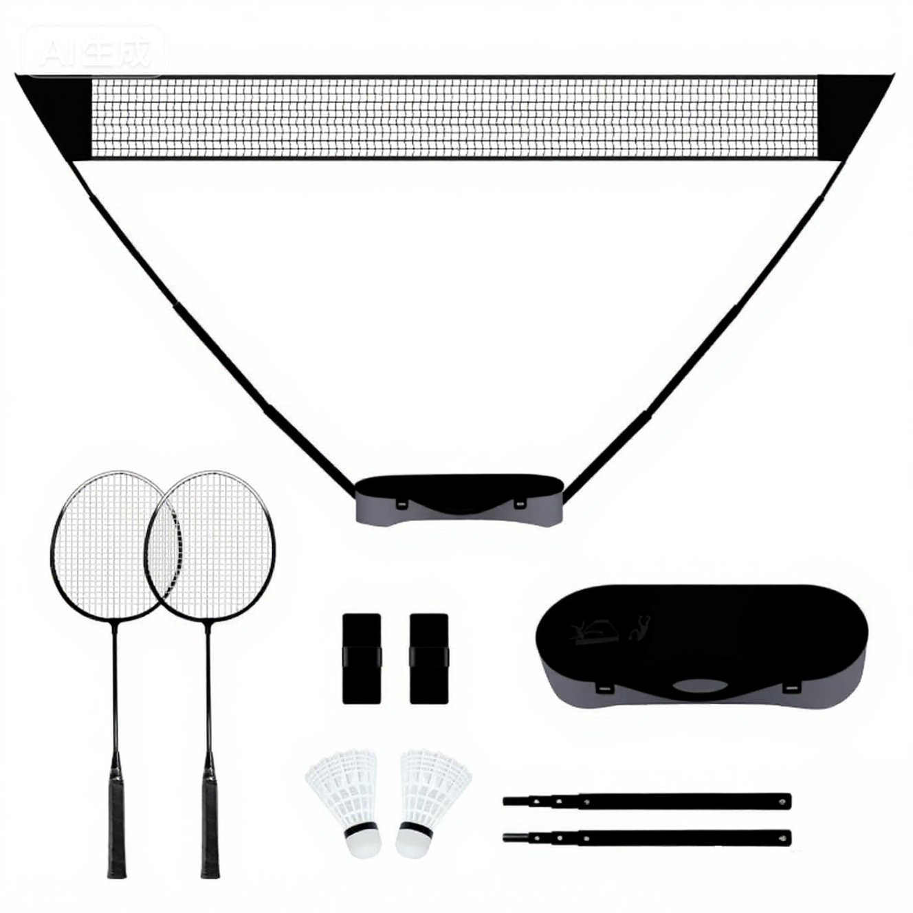 Badminton Set Garden - Premium Durable & Portable Design, Perfect