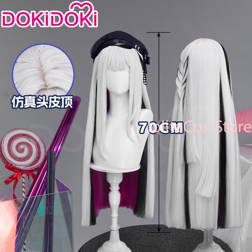 Party Games Cartoon - Honkai：Star Rail Nihilux Cosplay Wig Tricolor