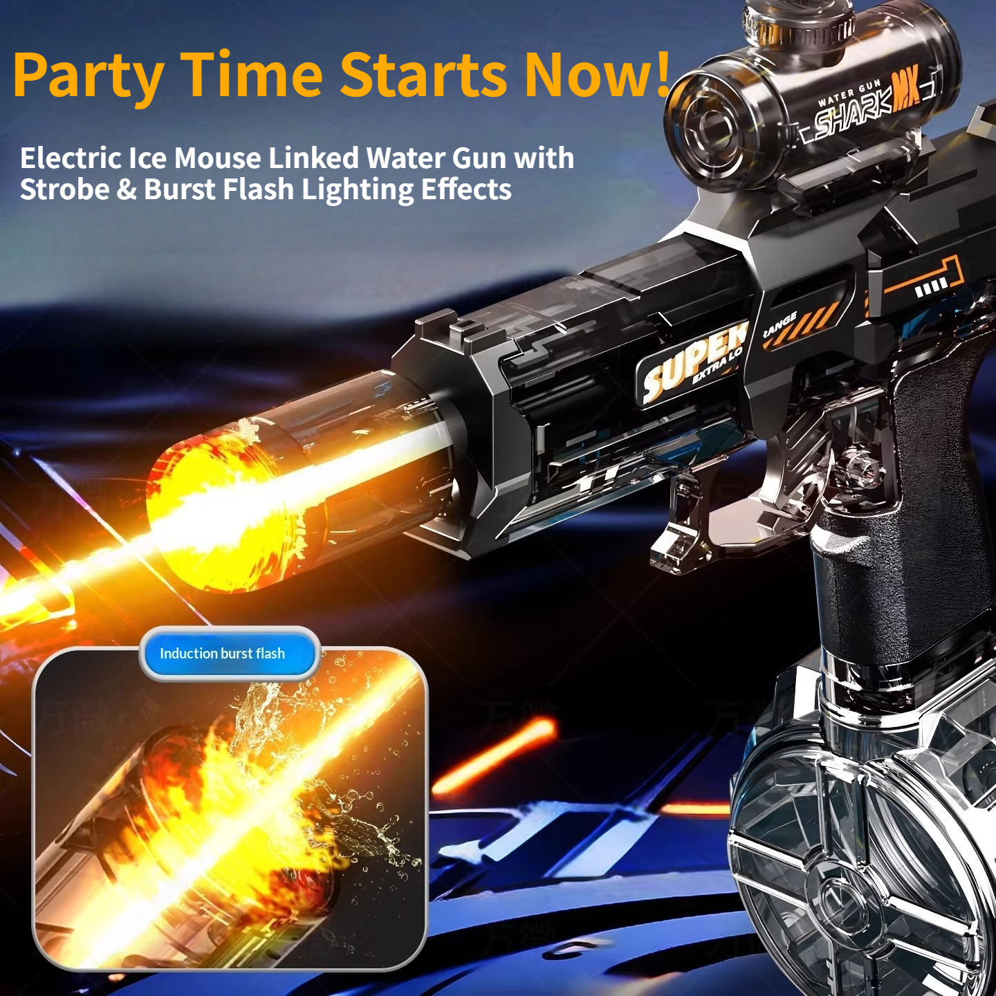 Party Games Adult Birthday - Electric Water Blaster Gun Children Automatic