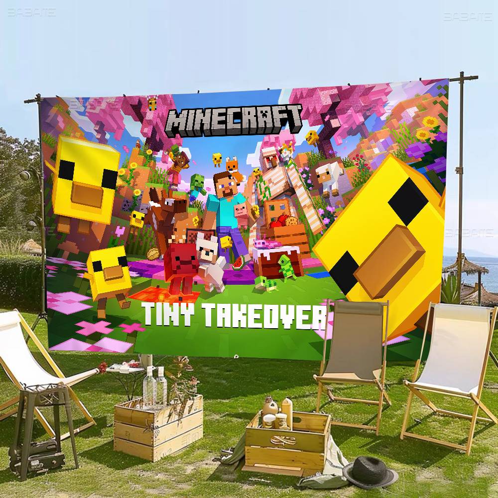 Retro Game M-Minecraft Large S - مراجعة Party Games Minecraft وسعره