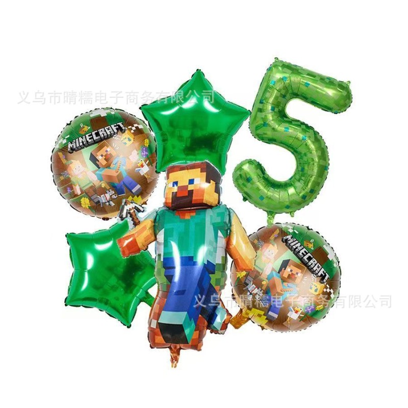6PCS Game Minecrafts Series Ba - مراجعة Party Games Minecraft وسعره