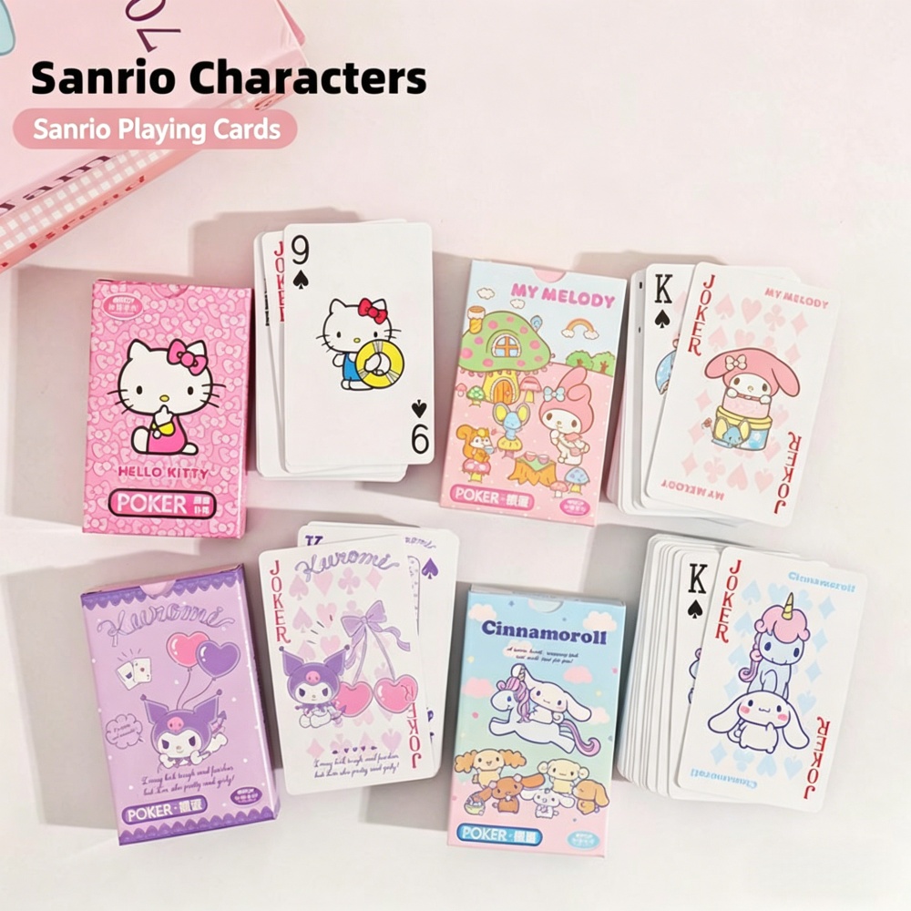 Genuine 54Pcs/Box Sanrio Hello - مراجعة Party Games Good وسعره