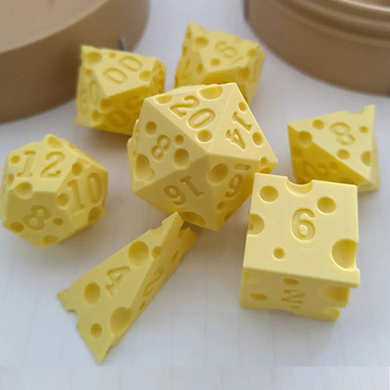 Irregular Cheese Dice Box Orna - مراجعة Party Games Adult Birthday وسعره