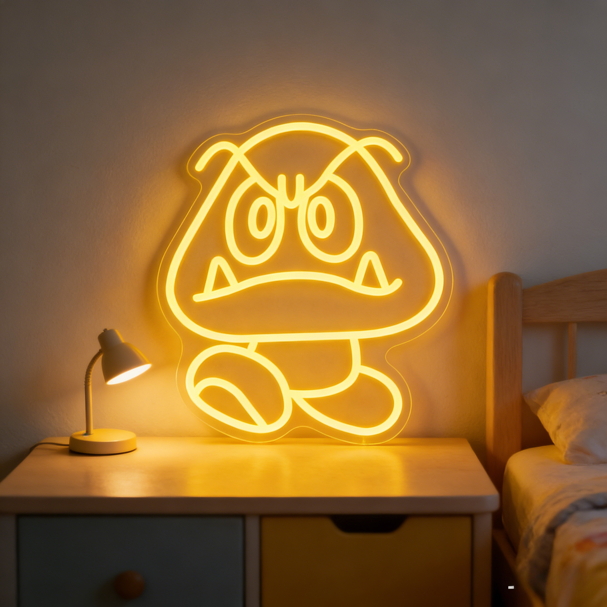 Cute Monster Neon Light LED Di - مراجعة Party Games Shop وسعره
