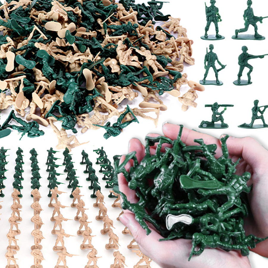 13/36/72pcs Mini Soldiers Mode - مراجعة Party Games Good وسعره