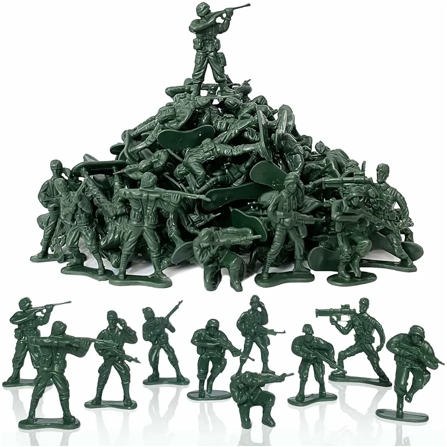 13/36/72pcs Mini Soldiers Mode - مراجعة Party Games Good وسعره