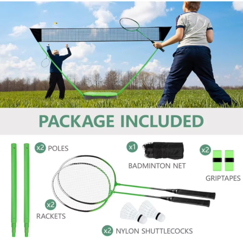 Premium Durable & Portable Des - مراجعة Badminton Set Garden وسعره