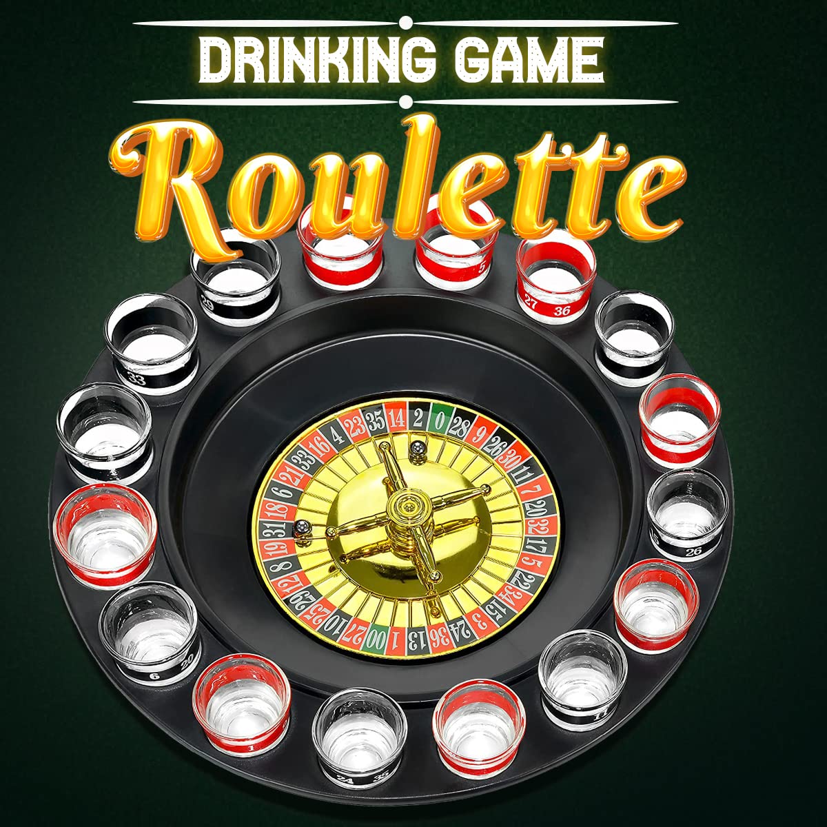 16 Cups Rotating Drinking Game - مراجعة Party Games No Props وسعره