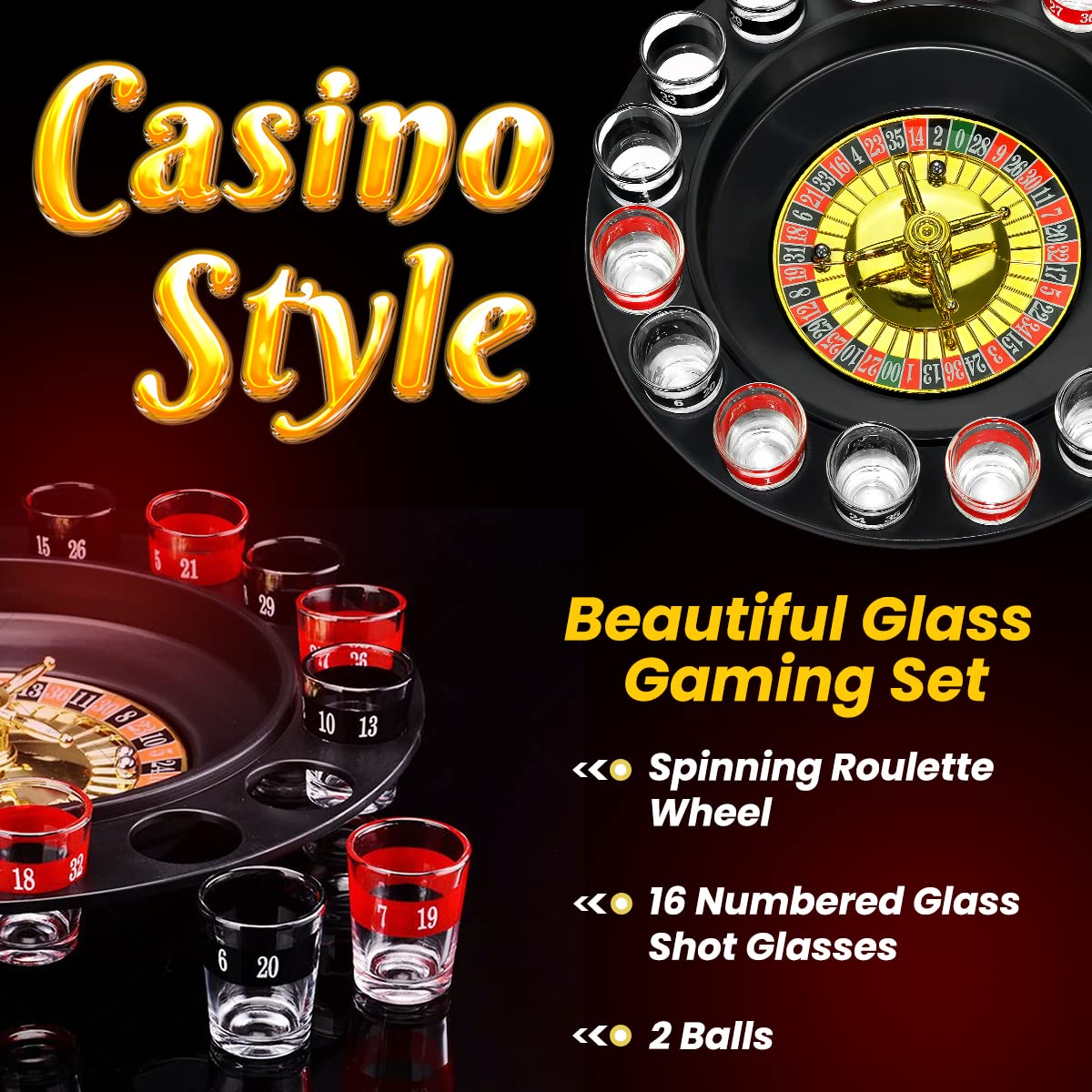 16 Cups Rotating Drinking Game - مراجعة Party Games No Props وسعره