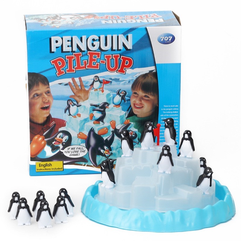 Iceberg Stacked Penguin Balanc - مراجعة Party Games No Props وسعره