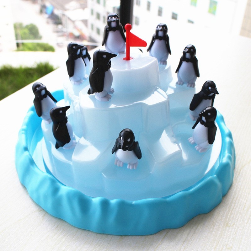 Iceberg Stacked Penguin Balanc - مراجعة Party Games No Props وسعره