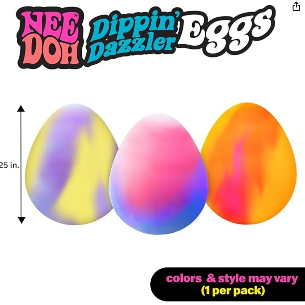 New Nee Doh Golden Egg Hunt Ga - مراجعة Party Games Good وسعره