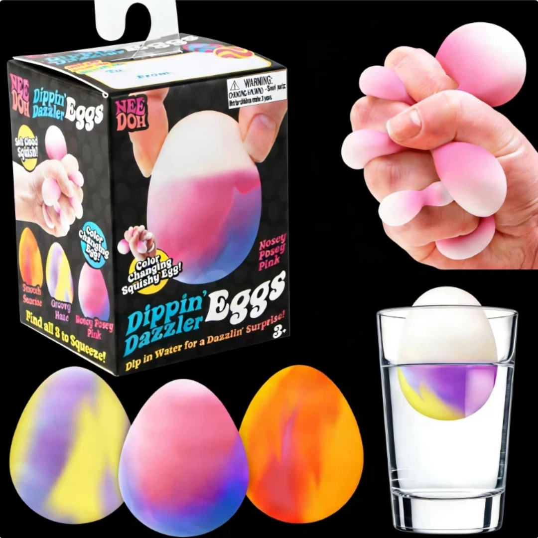 New Nee Doh Golden Egg Hunt Ga - مراجعة Party Games Good وسعره