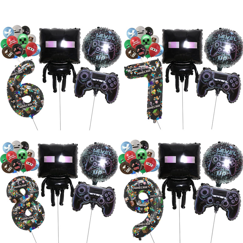 New Game Minecrafted Balloon S - مراجعة Party Games Minecraft وسعره
