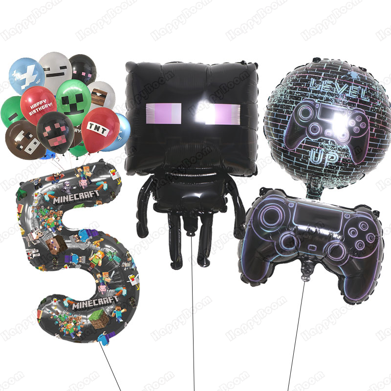 New Game Minecrafted Balloon S - مراجعة Party Games Minecraft وسعره