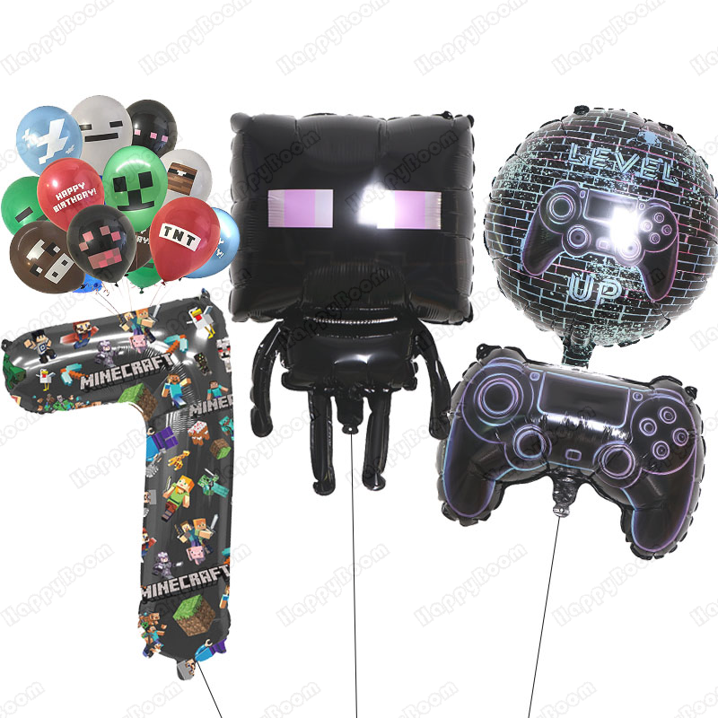 New Game Minecrafted Balloon S - مراجعة Party Games Minecraft وسعره