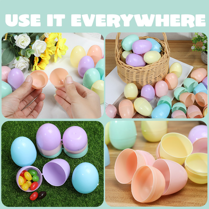 12/24-Pack Fillable Easter Egg - مراجعة Party Games No Props وسعره
