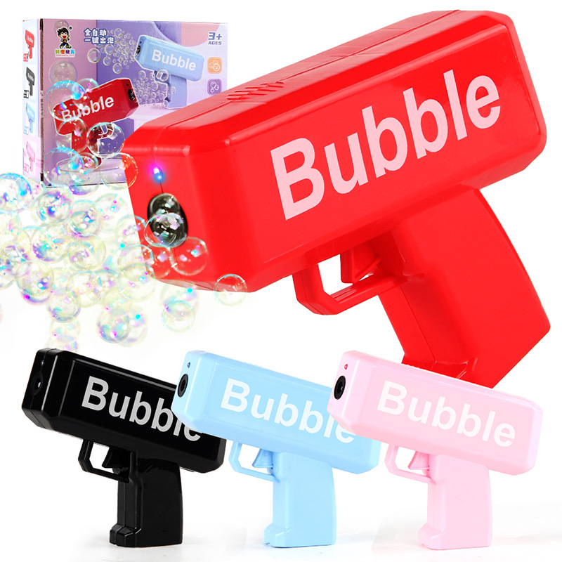 Electric Bubble Gun with Sound - مراجعة Party Games No Props وسعره