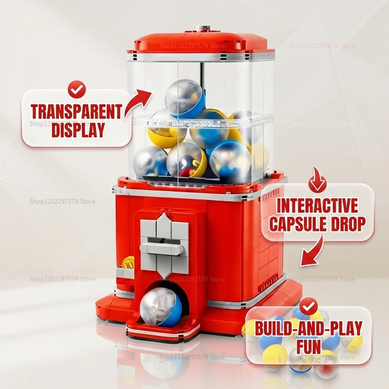 1343 PCS Vending Machine Build - مراجعة Party Games Adult Birthday وسعره
