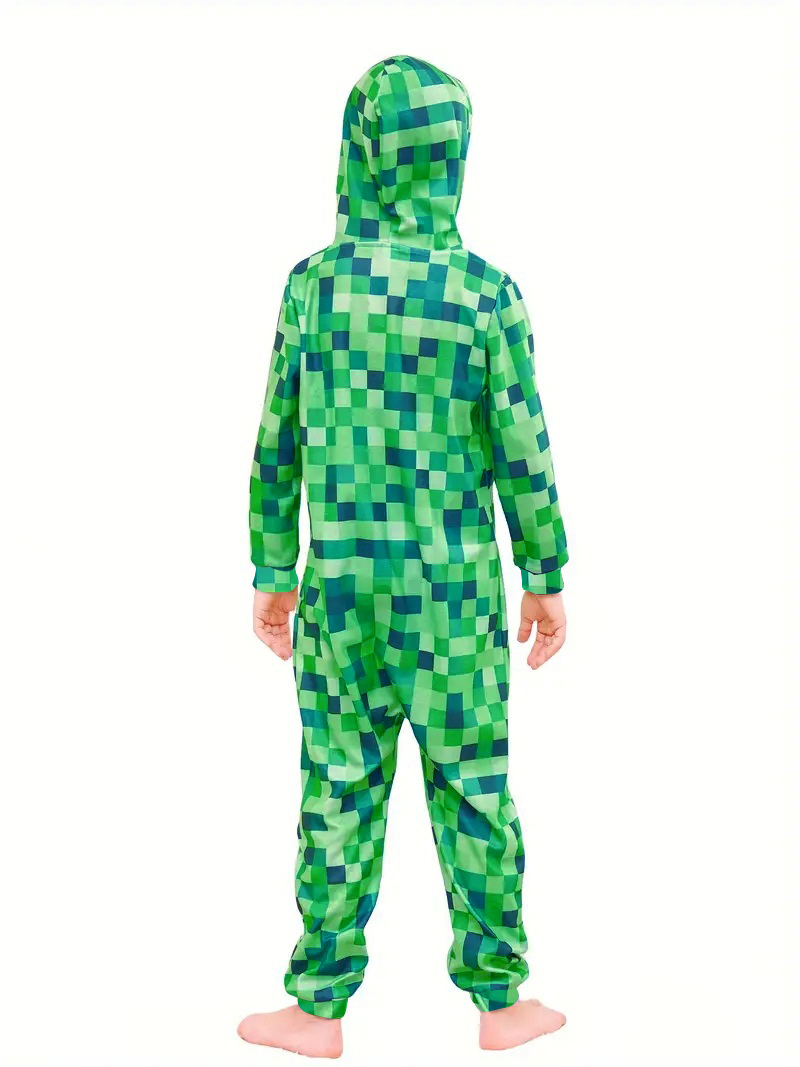 Creeper costume Carnival Boys' - مراجعة Party Games Minecraft وسعره