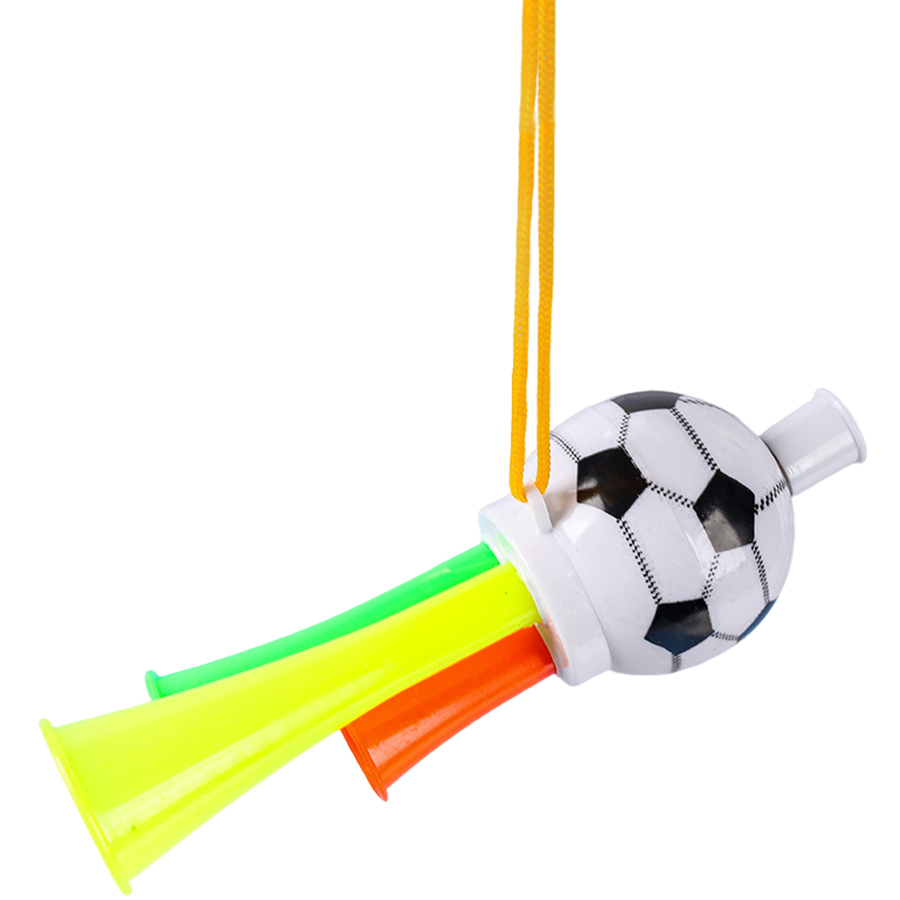 3/6pcs 3-Hole Plastic Football - مراجعة Party Games No Props وسعره