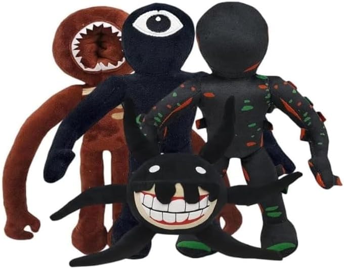4PC Doors Plush Toys, Monster  - مراجعة Party Games Adult Birthday وسعره