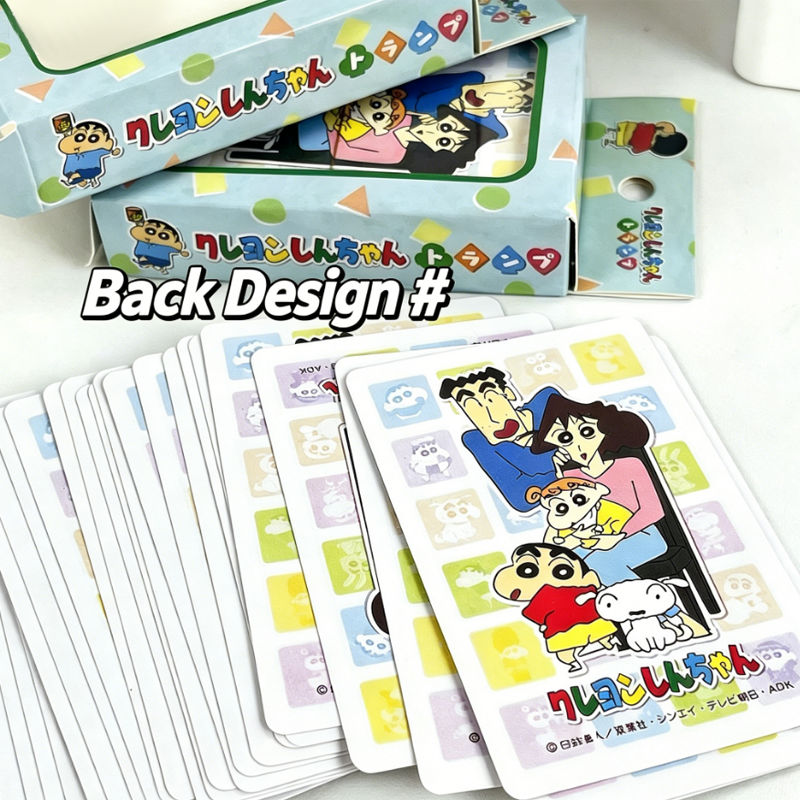 Crayon Shin-chan Poker Cards C - مراجعة Party Games Good وسعره