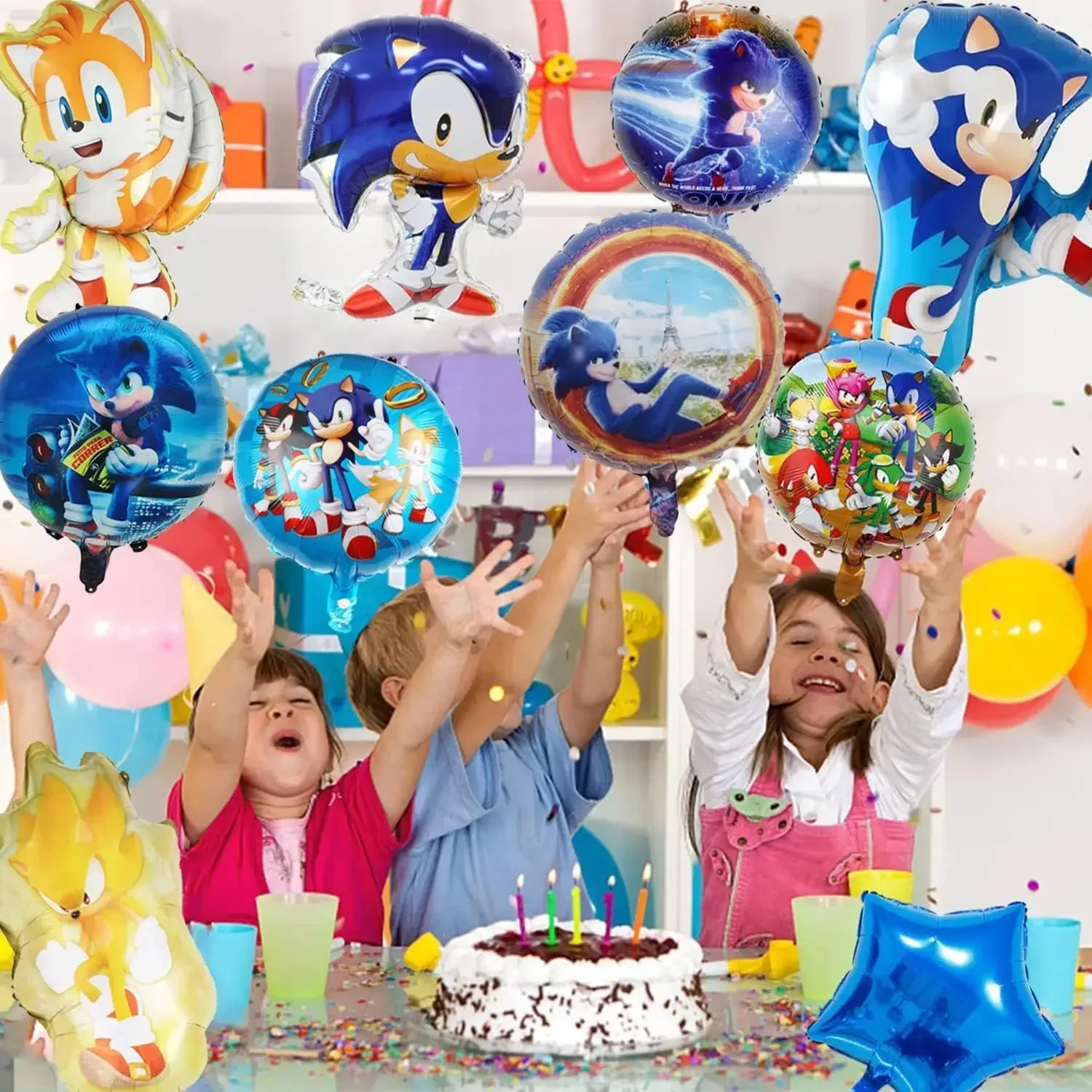 Cartoon Blue Flashing the Hedg - مراجعة Party Games Good وسعره