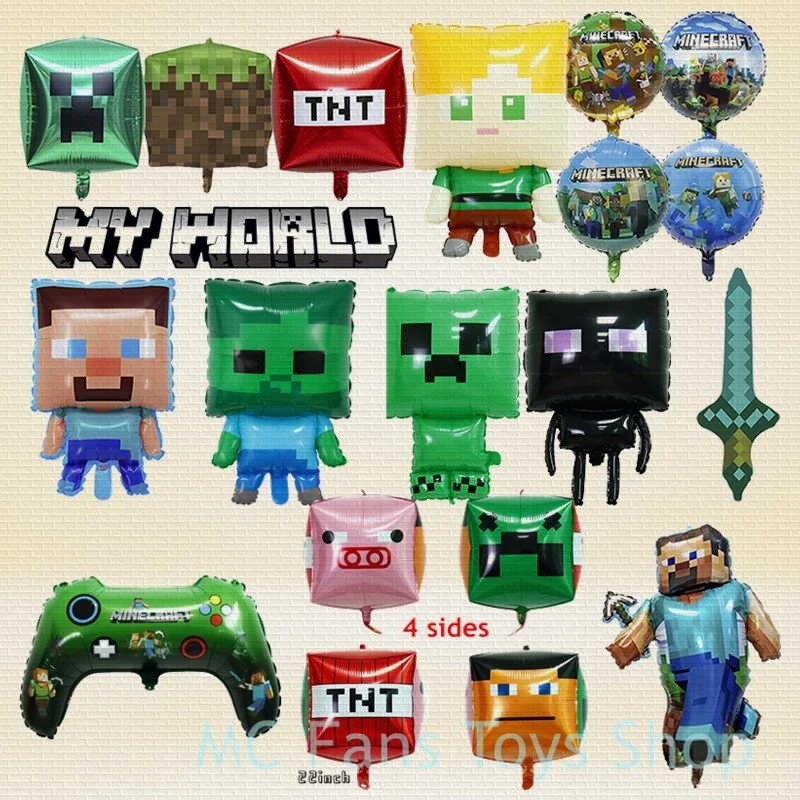 Minecrafte Pixel Balloon Anime - مراجعة Party Games Minecraft وسعره