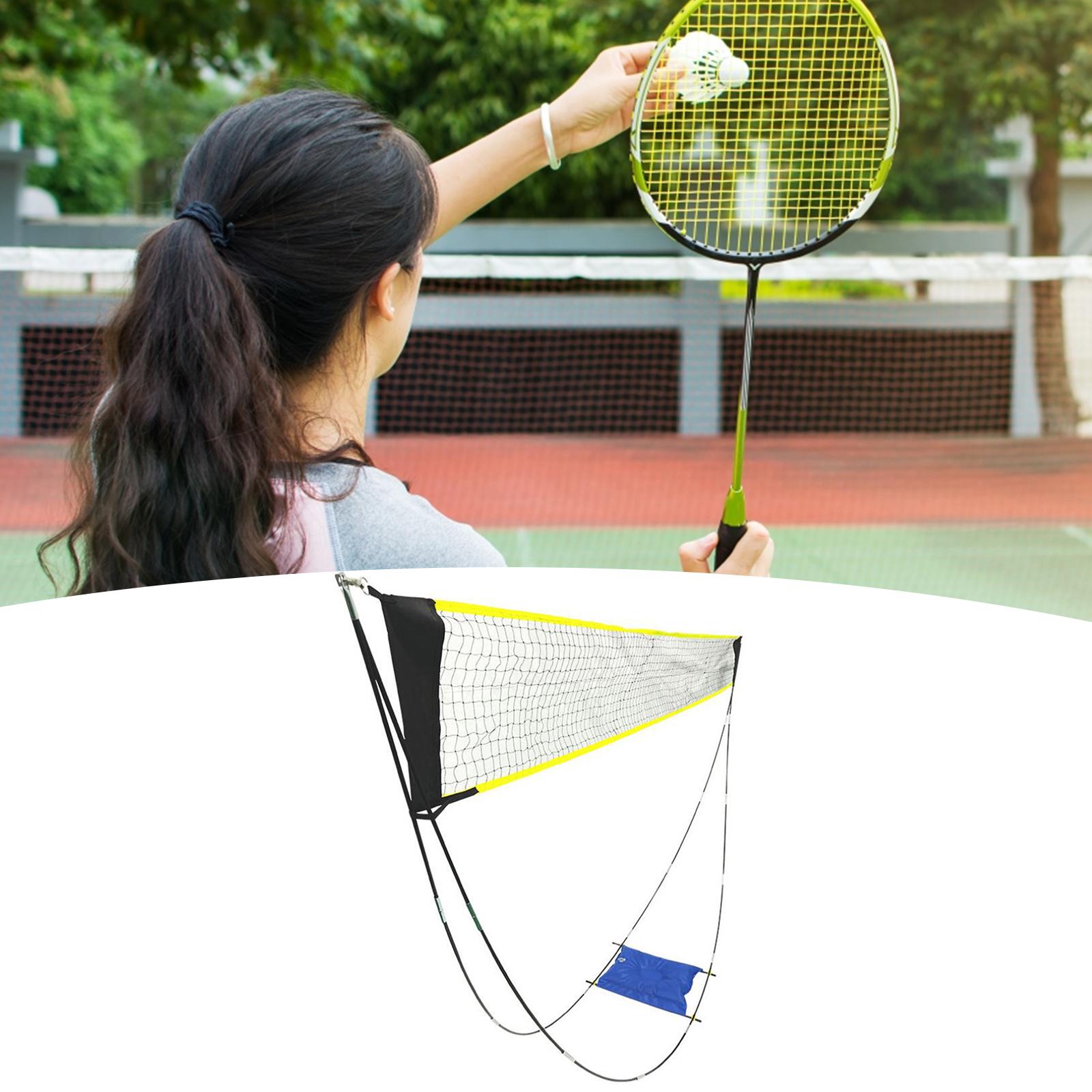 Portable Badminton Net Tennis  - مراجعة Badminton Set Garden وسعره