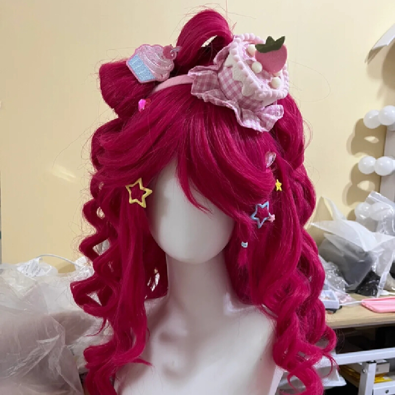 Pony Pinkie Pie Wig Cosplay Ch - مراجعة Party Games Good وسعره