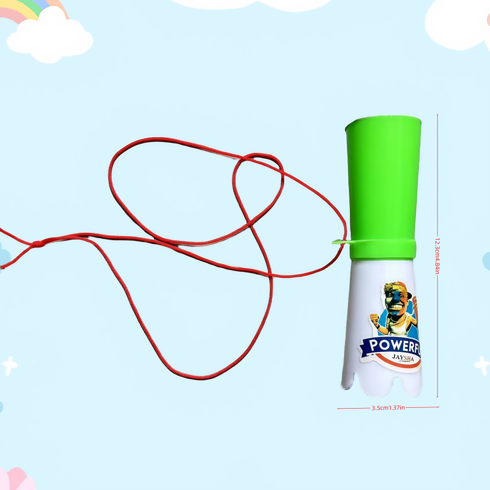 6/12/18 Pcs Portable Rope Horn - مراجعة Party Games No Props وسعره